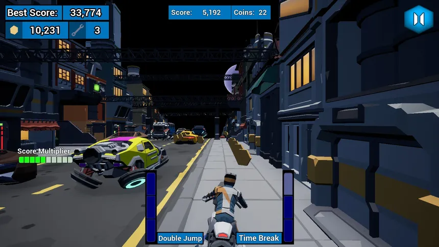 Скриншот 1 к игре Hoverbike Escape