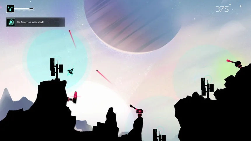 Скриншот 1 к игре Gravitar: Recharged