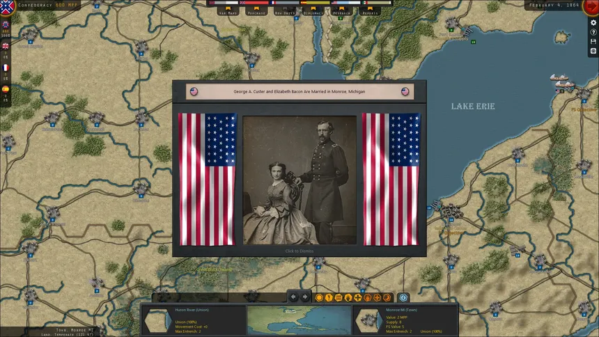 Скриншот 1 к игре Strategic Command: American Civil War