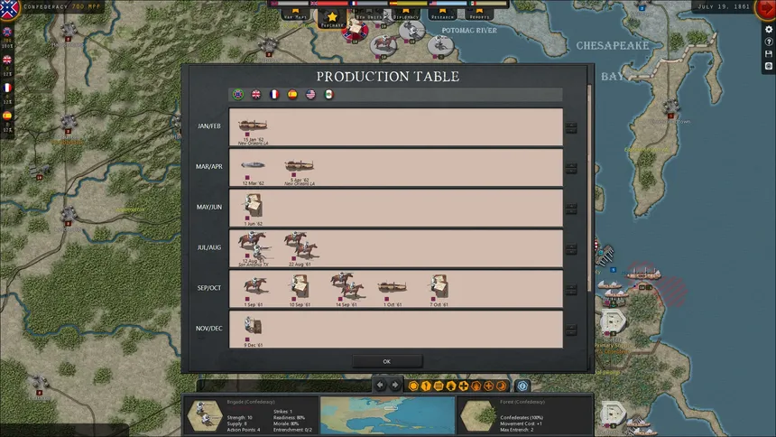 Скриншот 4 к игре Strategic Command: American Civil War
