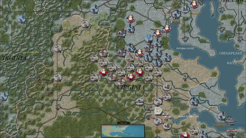 Скриншот 7 к игре Strategic Command: American Civil War