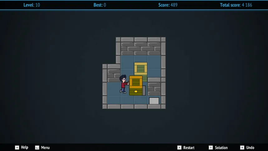 Скриншот 1 к игре Push the Box - Puzzle Game