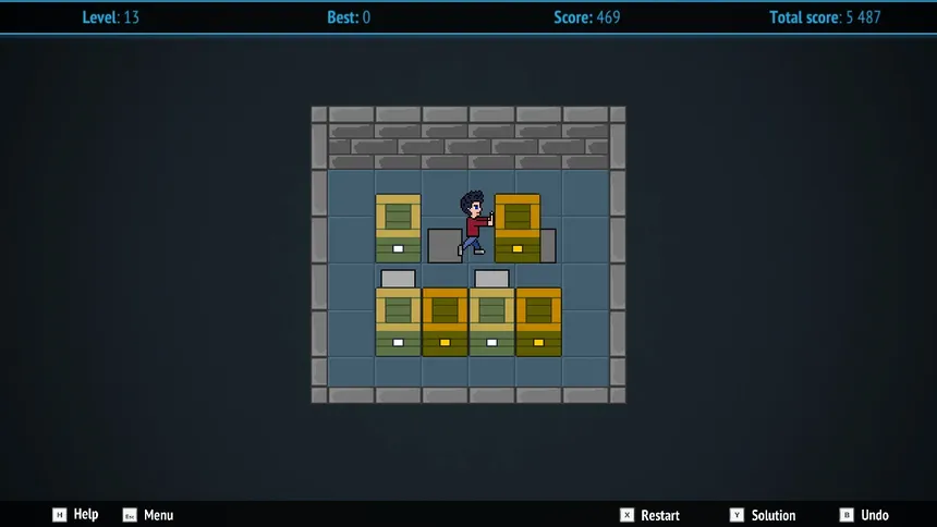 Скриншот 2 к игре Push the Box - Puzzle Game