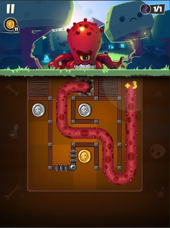Скриншот 1 к игре OctoMaze