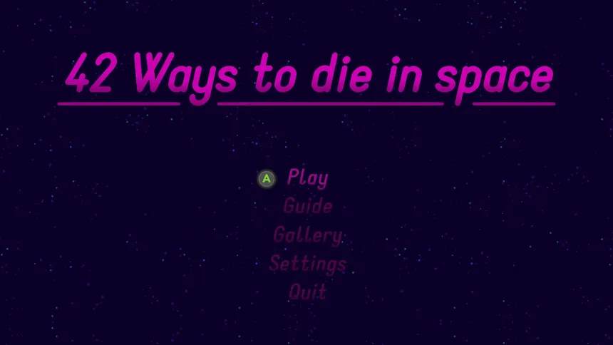 Скриншот 1 к игре 42 Ways To Die In Space