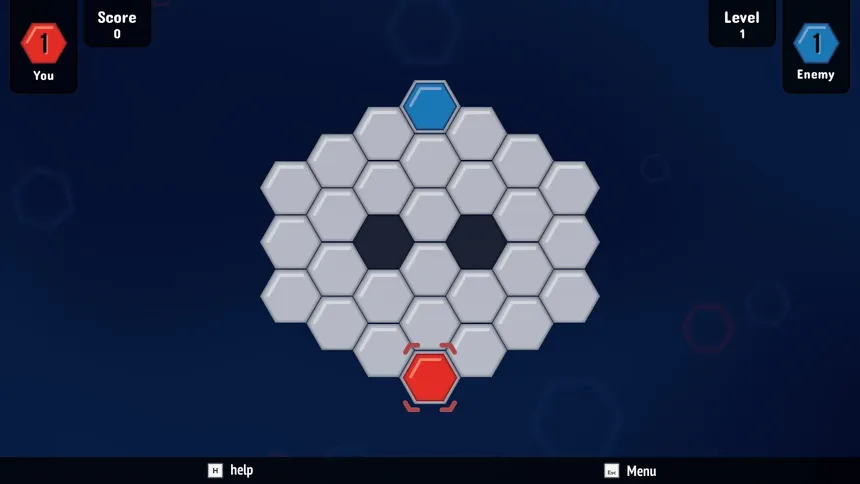 Скриншот 1 к игре Hexxagon - Board Game