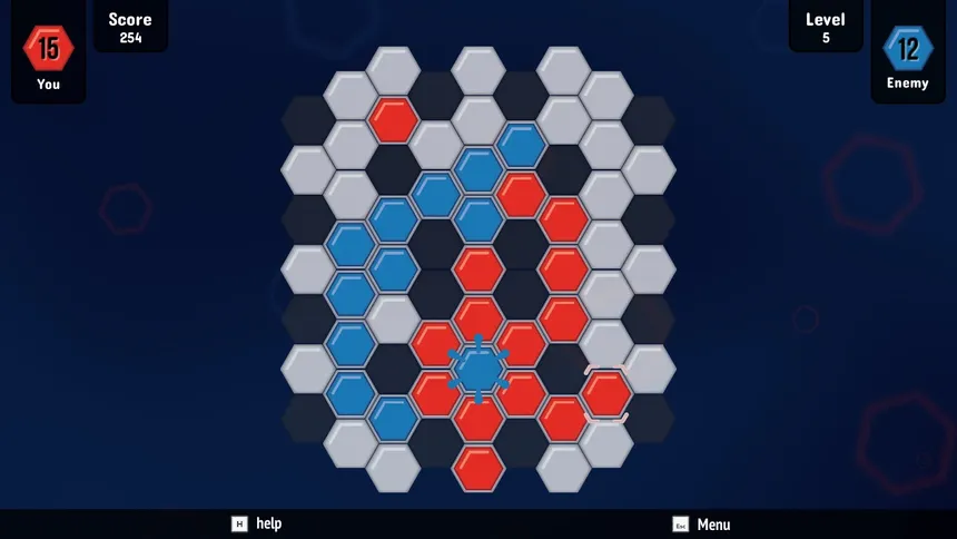 Скриншот 4 к игре Hexxagon - Board Game