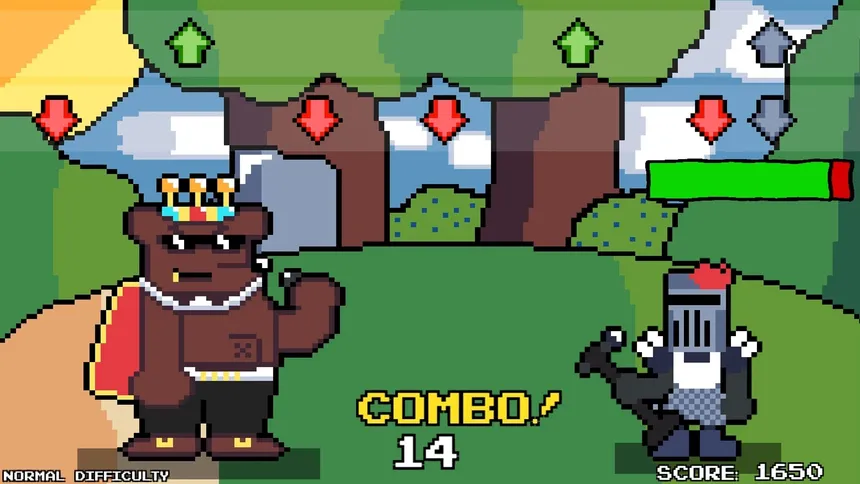 Скриншот 7 к игре Rhythm Knights: Double Treble