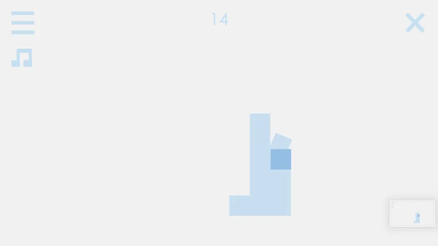Скриншот 1 к игре Squarely Blue