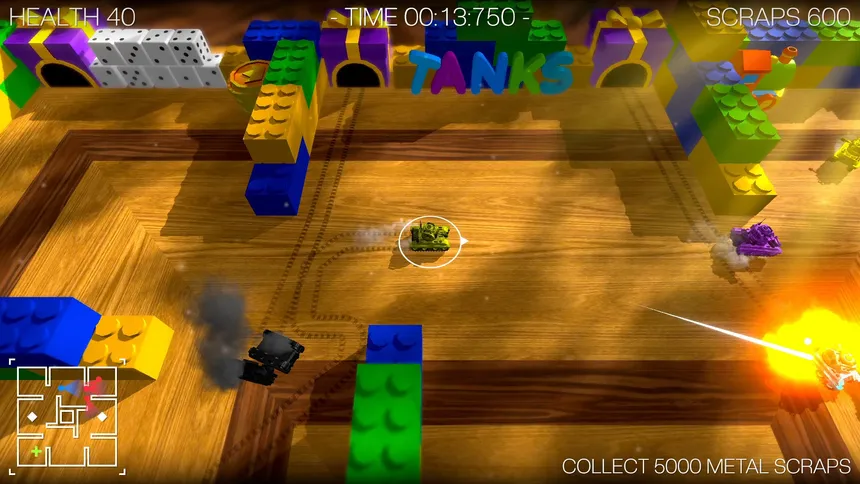 Скриншот 2 к игре Arenas Of Tanks