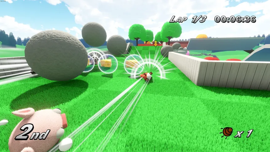 Скриншот 1 к игре FurBalls Racing