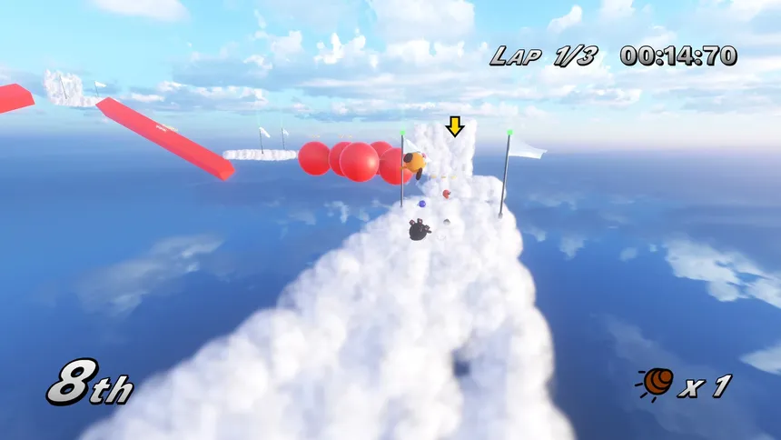 Скриншот 3 к игре FurBalls Racing