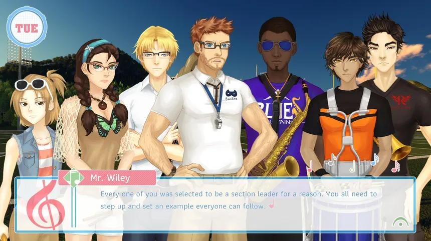 Скриншот 2 к игре Band Camp Boyfriend