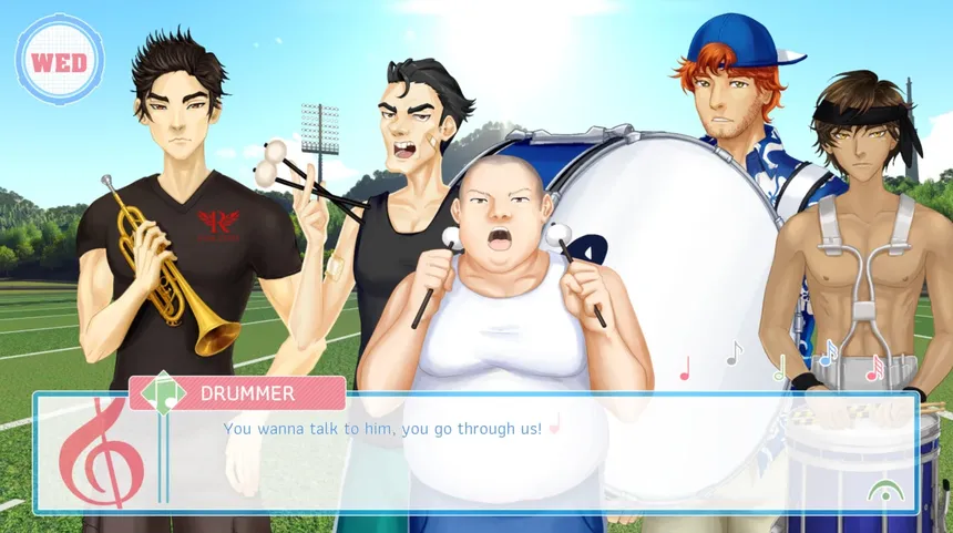 Скриншот 5 к игре Band Camp Boyfriend