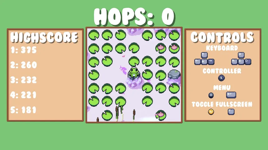 Скриншот 1 к игре Happy Hops
