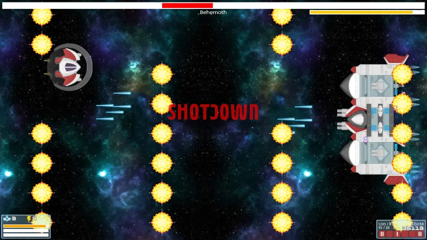 Скриншот 1 к игре Nuts Space Shooter