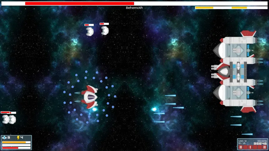 Скриншот 2 к игре Nuts Space Shooter