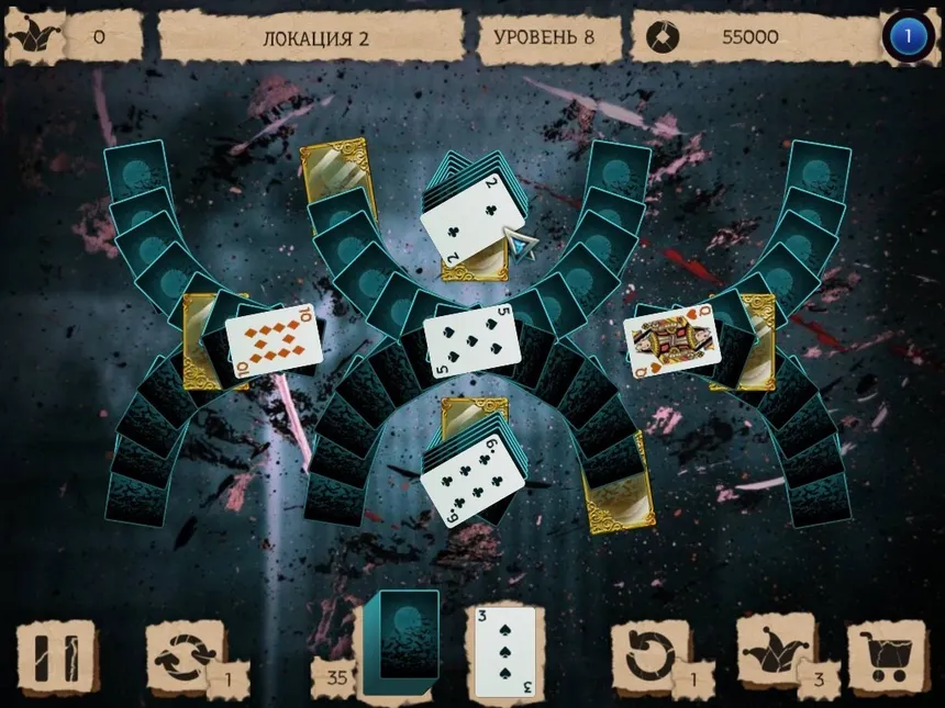Скриншот 3 к игре Mystery Solitaire. The Black Raven 3