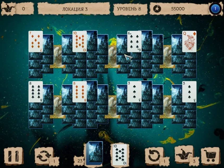 Скриншот 4 к игре Mystery Solitaire. The Black Raven 3