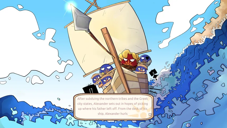 Скриншот 2 к игре AlexanderBall: A Countryball Tale