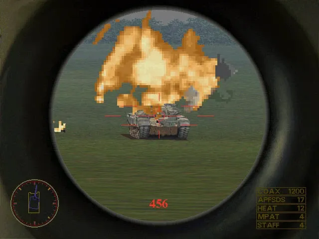 Скриншот 2 к игре M1 Tank Platoon II