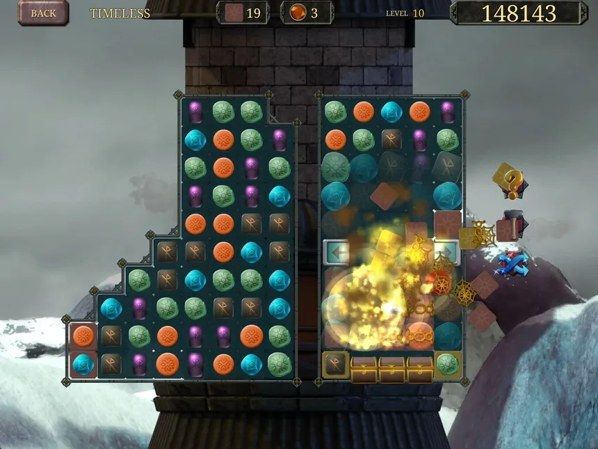 Скриншот 4 к игре Tower Of Wishes 2: Vikings Collector's Edition (Match 3)