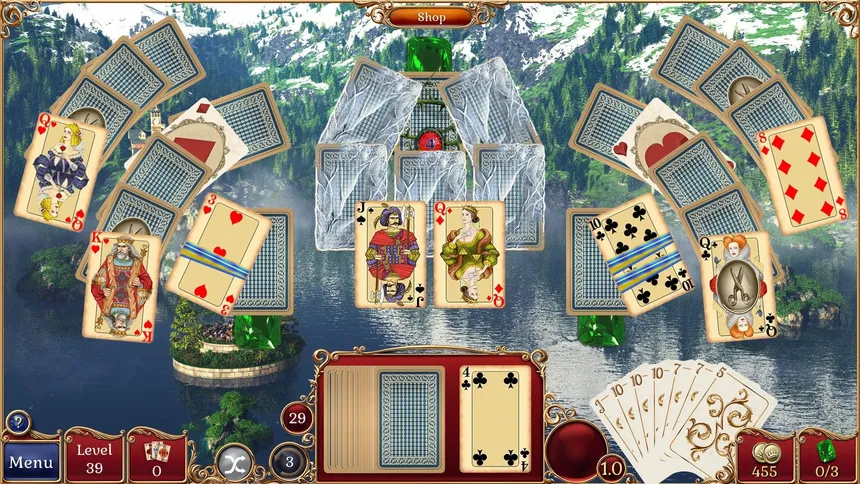 Скриншот 1 к игре Jewel Match Solitaire X Collector's Edition