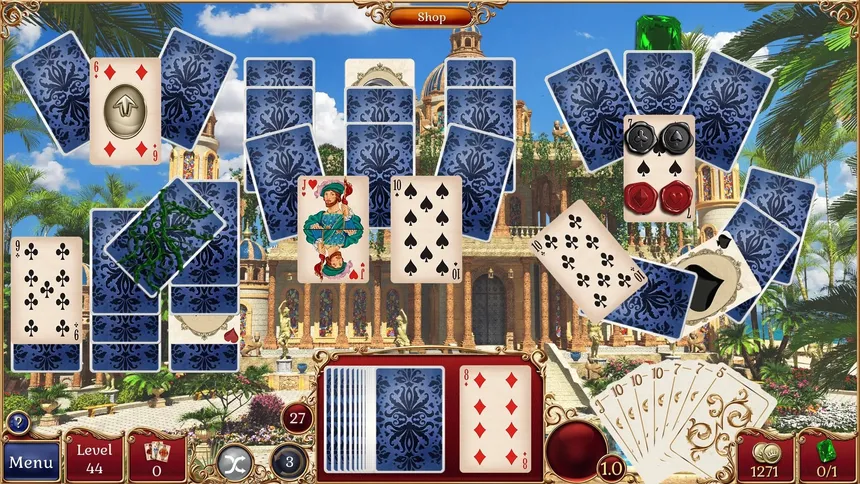 Скриншот 2 к игре Jewel Match Solitaire X Collector's Edition
