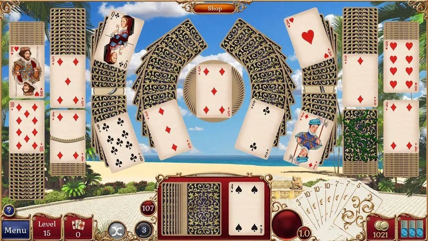 Скриншот 4 к игре Jewel Match Solitaire X Collector's Edition