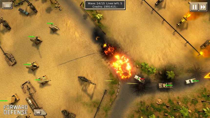 Скриншот 1 к игре Forward Defense