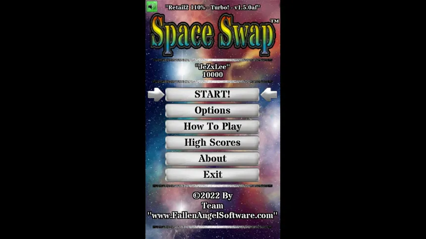 Скриншот 1 к игре "Space Swap 110%" - Amazing Tribute "Tetris Attack" Game!