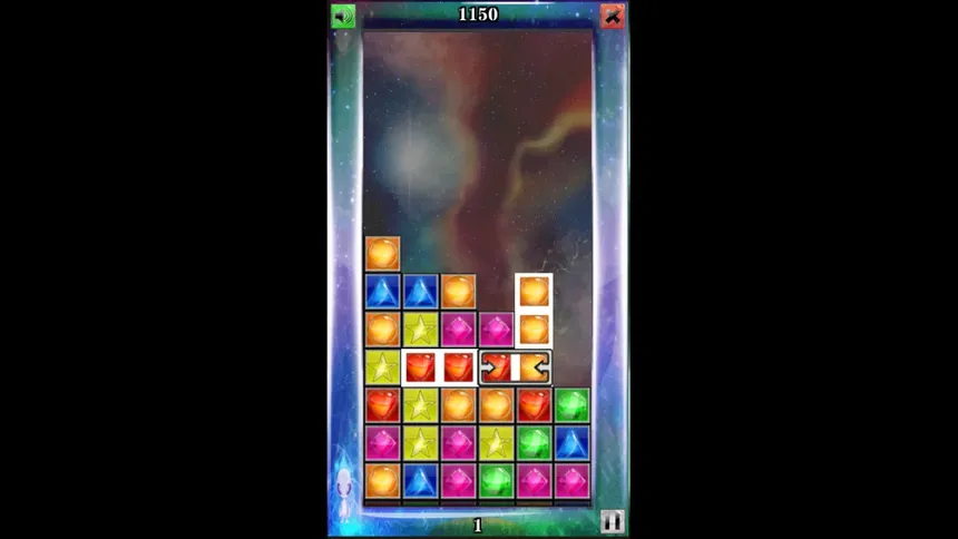 Скриншот 5 к игре "Space Swap 110%" - Amazing Tribute "Tetris Attack" Game!