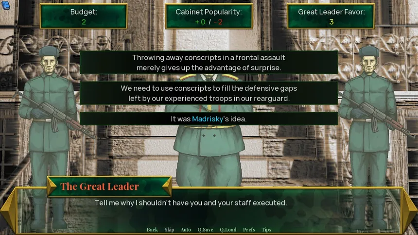 Скриншот 6 к игре A War of a Madman's Making