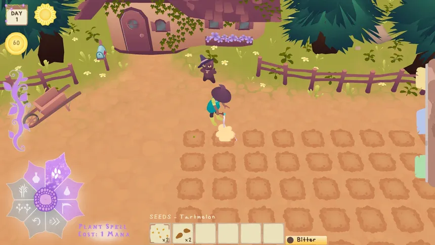 Скриншот 2 к игре The Witch's Garden