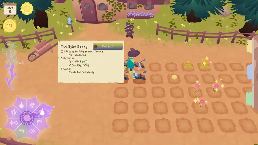 Скриншот 3 к игре The Witch's Garden