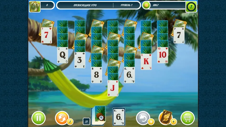 Скриншот 1 к игре Solitaire Beach Season 3