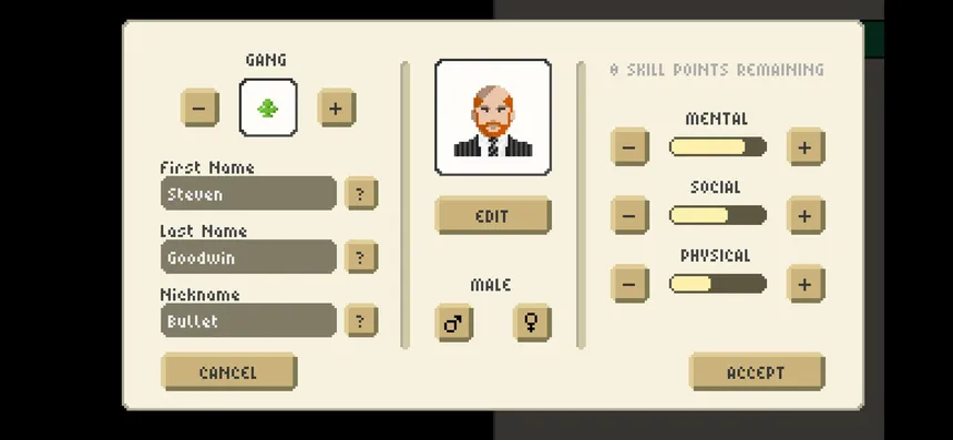 Скриншот 7 к игре Pixel Gangsters: Mafia Manager