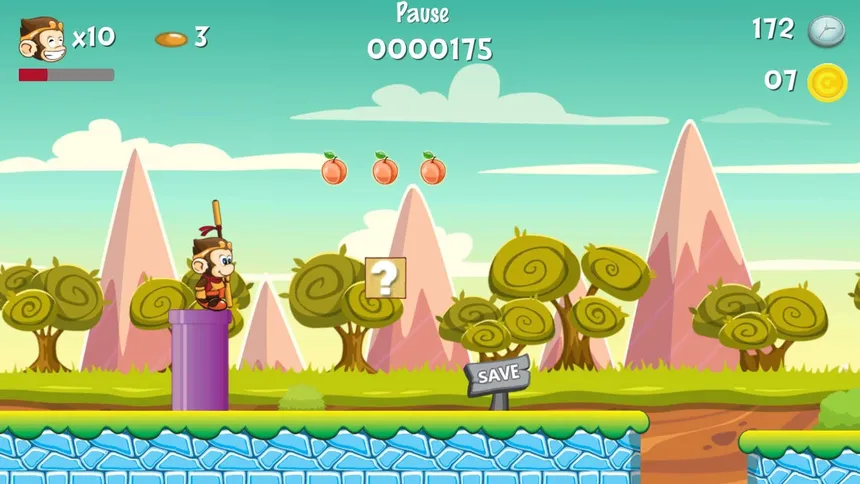 Скриншот 1 к игре Monkey Adventure
