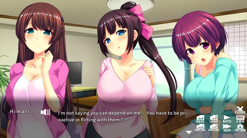 Скриншот 1 к игре - Doki Doki Family - 特異体質者のドキドキ家族生活