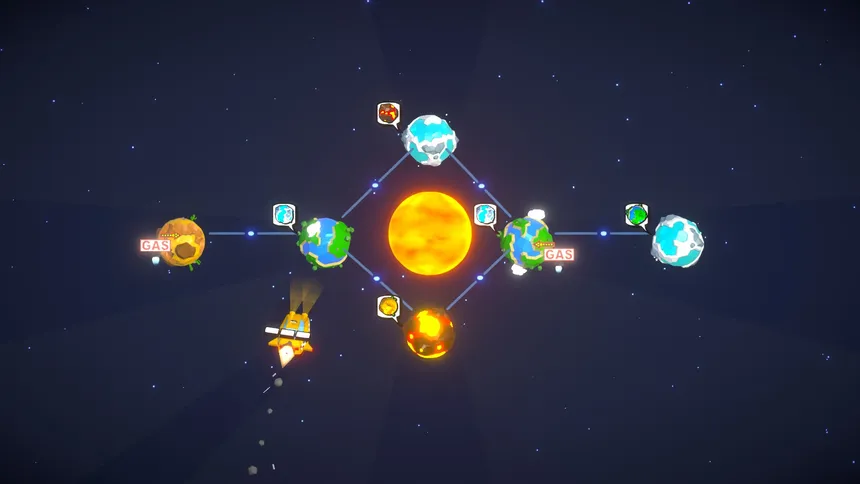 Скриншот 1 к игре Intergalactic Taxi Co.
