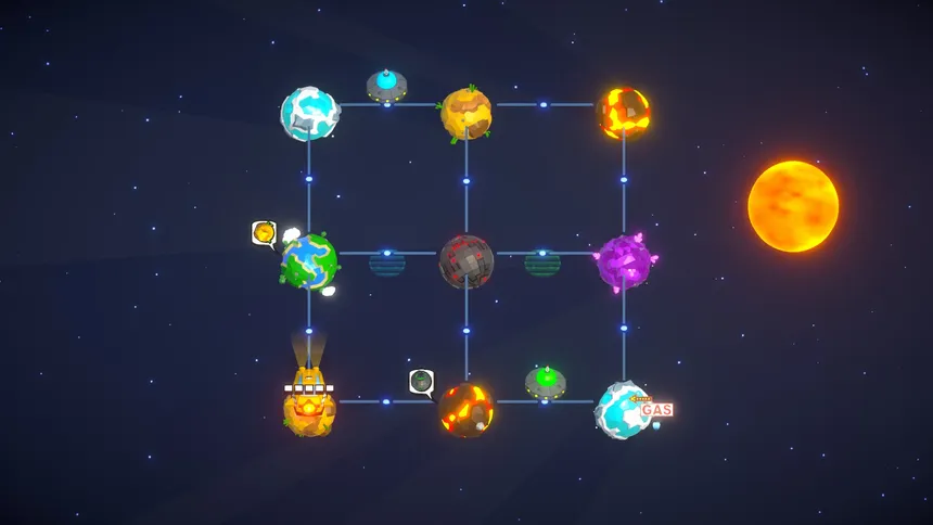 Скриншот 2 к игре Intergalactic Taxi Co.