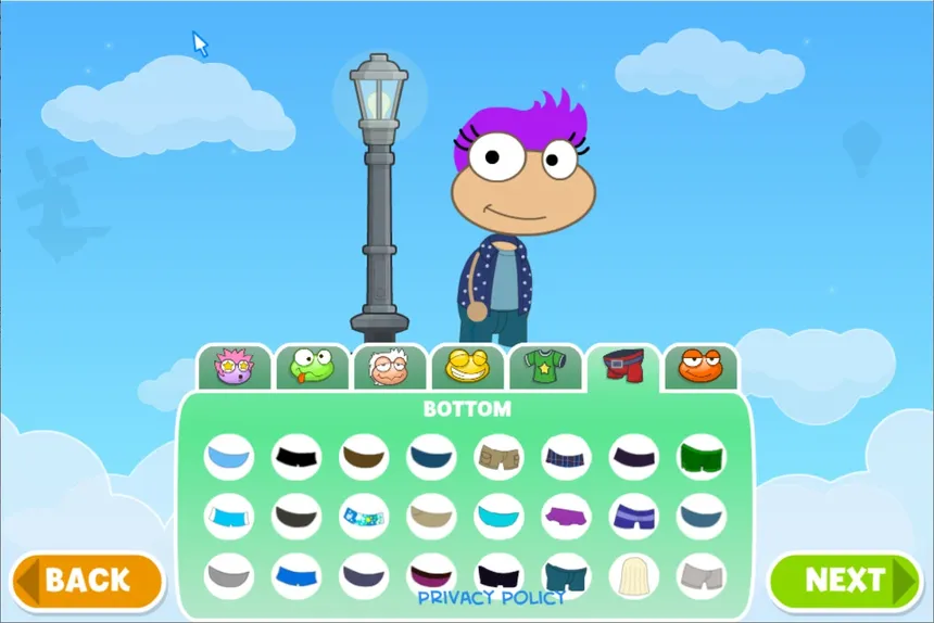 Скриншот 1 к игре Poptropica