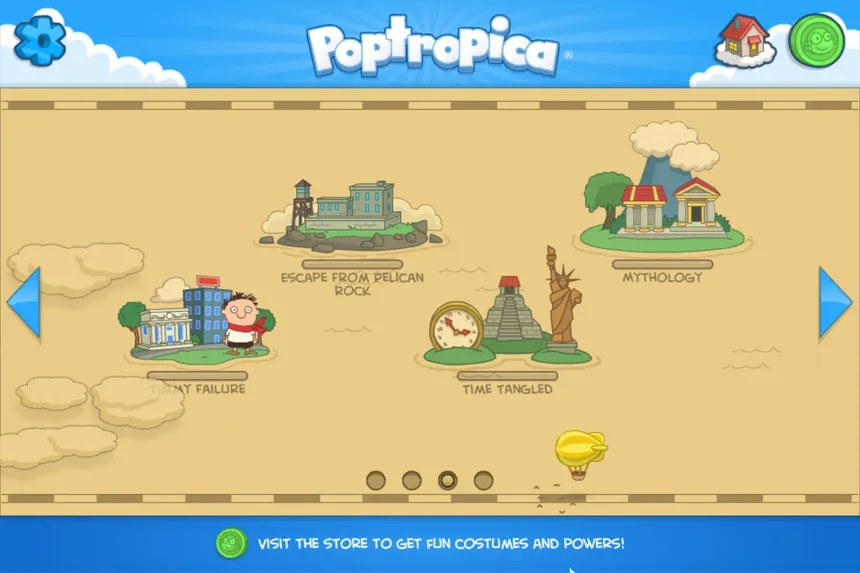 Скриншот 3 к игре Poptropica