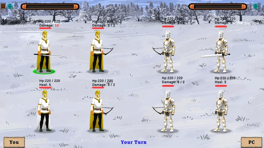 Скриншот 2 к игре Fantasy Fighters
