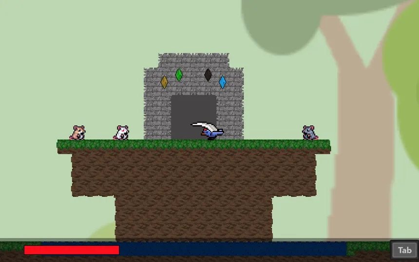 Скриншот 1 к игре Fly By Knight