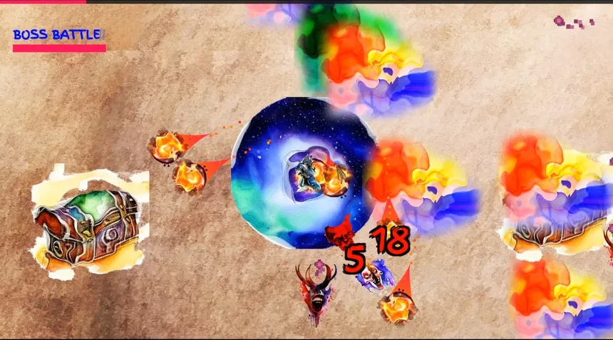 Скриншот 4 к игре Watercolor Hell
