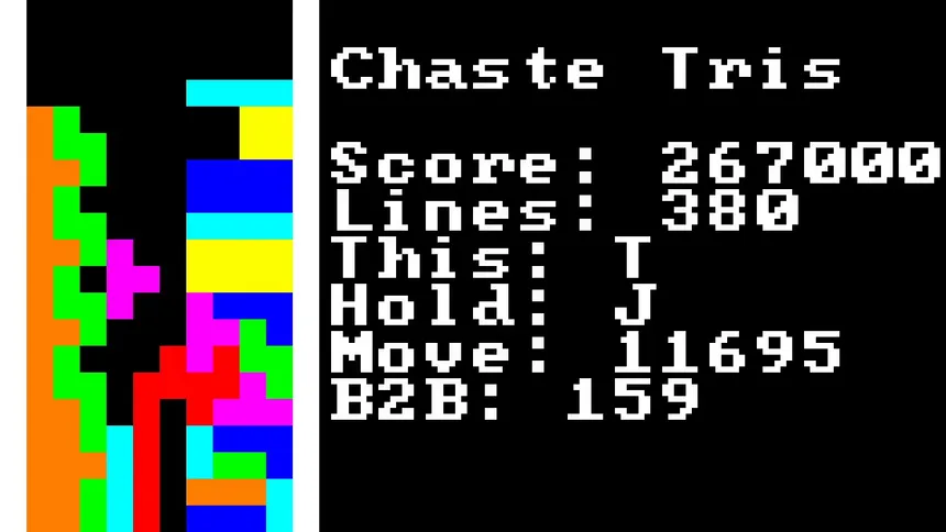 Скриншот 4 к игре Chaste Tris