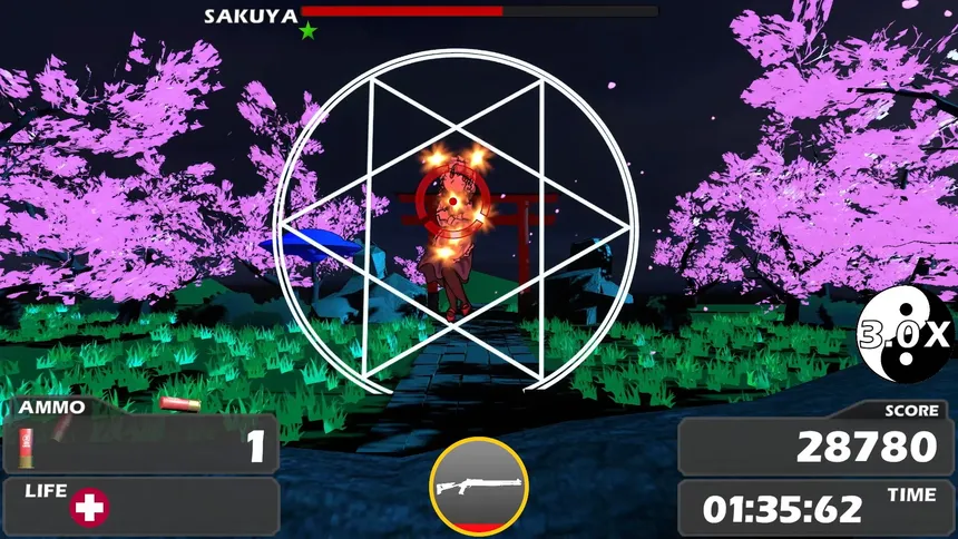Скриншот 3 к игре Touhou Crisis