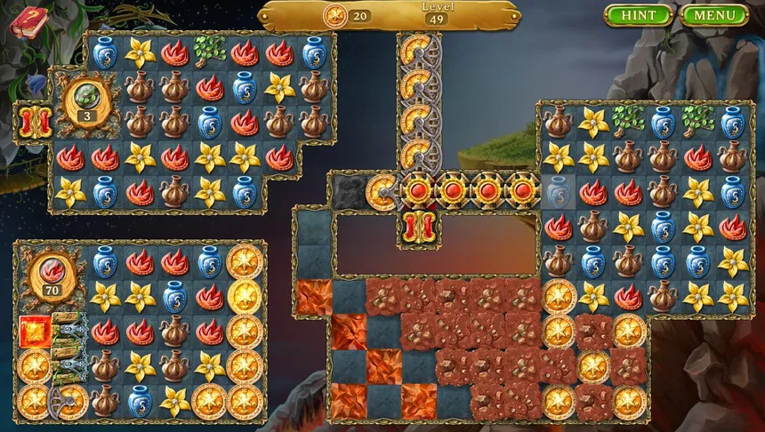 Скриншот 1 к игре Spellarium 8 Match 3 Puzzle