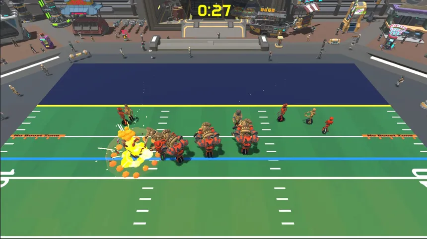 Скриншот 1 к игре Cyber League Football